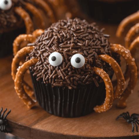 Easy Spider Cupcakes L The First Year Blog