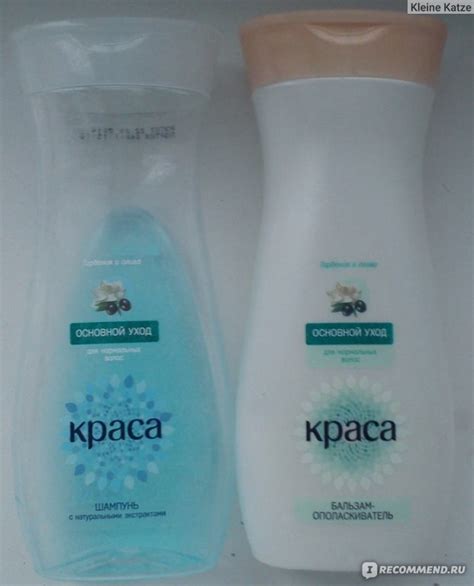 Шампунь «Парфюмерно-косметическая фабрика «Сонца» Краса Основной уход ...