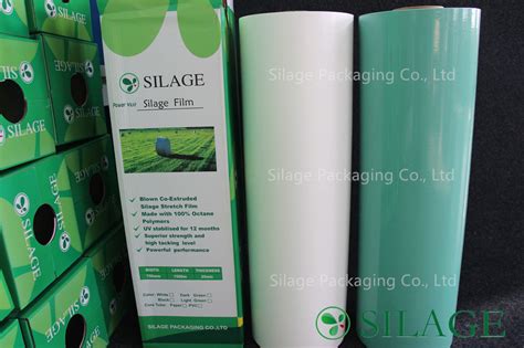 White Mm Anti Uv Blown Lldpe Silage Wrapping Film Silage Film For