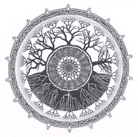 Mandala Art Tree