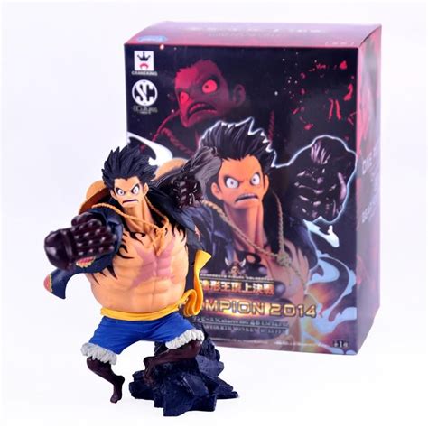 Compre Juguetes Anime One Piece Cuarto Engranaje Monkey D Luffy Pvc