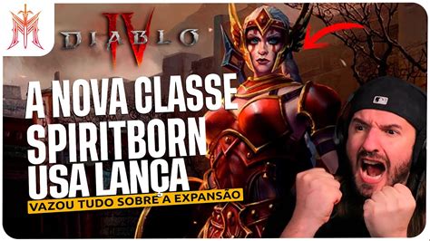 A Nova Classe Spiritborn De Diablo Vai Usar Lan A Vazou Tudo Da