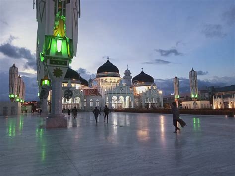 Baiturrahman Mosque In Banda Aceh Stock Image Image Of Banda Aceh