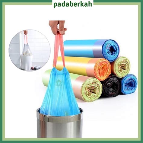 Jual Ready Stok Kantong Plastik Sampah Gulungan Roll Tali X Cm