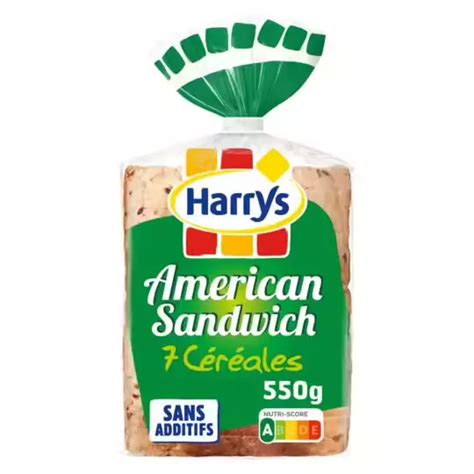 ⇒ Harry's American sandwich 7 cereals bread sliced • EuropaFoodXB • Buy ...