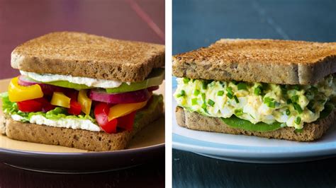 13 Healthy Sandwich Recipes For Weight Loss Easy Salad Recipes