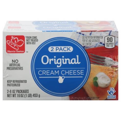 Harris Teeter™ Original Cream Cheese 2 Ct 8 Oz Harris Teeter