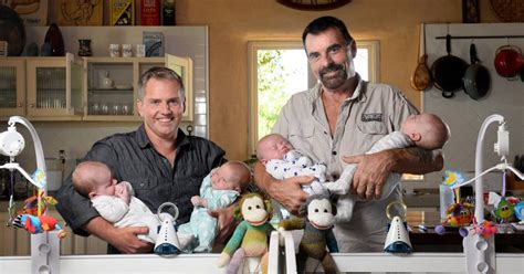 Gay Dads Australia Au Two Dads Four Babies Ballarat Couple Find Success In Surrogacy