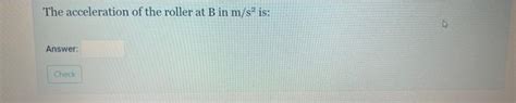 Solved The Motion Of The Equilateral Triangular Plate Abc Of