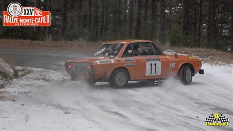 Rallye Monte Carlo Historique 2023 Best of SR2 glisse show tête à queue