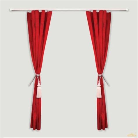 Red velvet theater curtains | Theater curtains - Maurvii