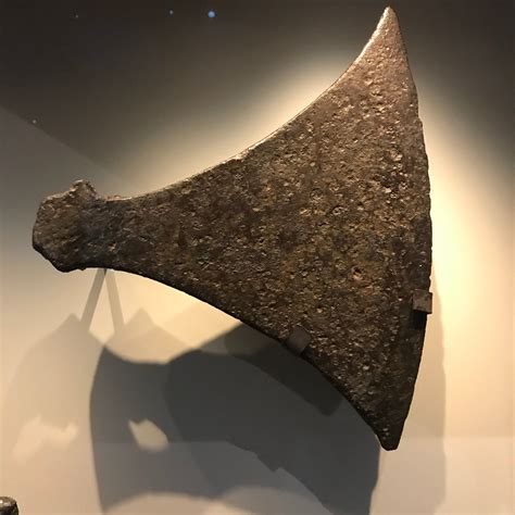 Discovery Of Viking Artifacts At The British Museum With This Axe Head