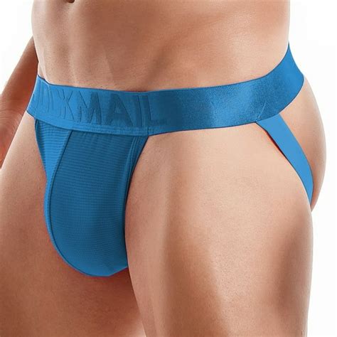 Men Underwear Jockstrap Low Rise Athletic Supporter Jockstrap Men