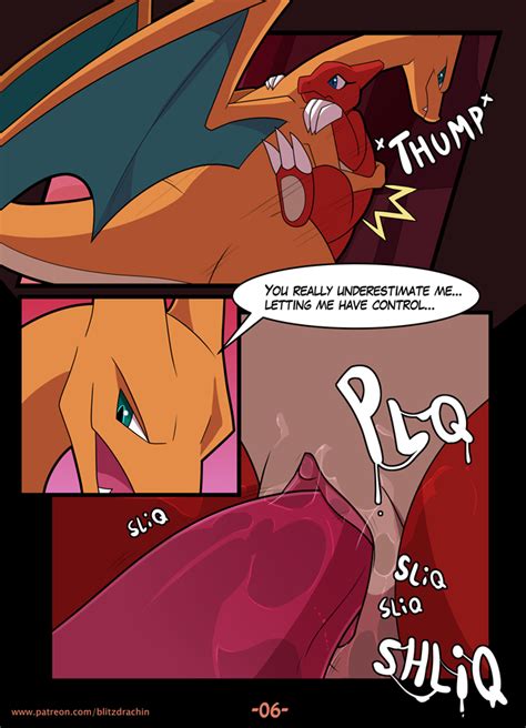 Rule 34 2017 2d Blitzdrachin Blush Cave Charizard Charmeleon Claws Color Comic Detailed