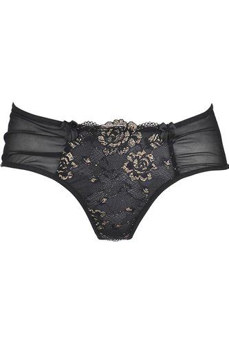 Axami Slip Ouvert Schwarz Gold V Dessous Reizw Sche W Sche