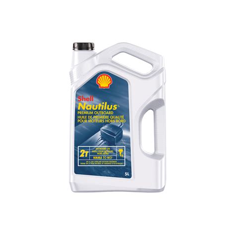 Shell Nautilus Premium Outboard 5l Bottle Atlas Oil And Chemical