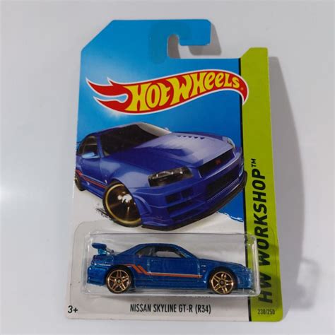 รถเหลก Hot wheels NISSAN SKYLINE GT R R34 lb0503 Shopee Thailand