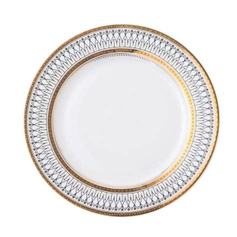 Gold Edge Ceramic Plate