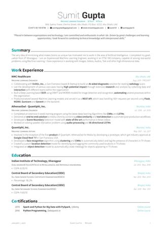 Resume Pdf