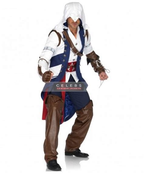 Assassins Creed Iii Connor Kenway Hooded Jacket Clj