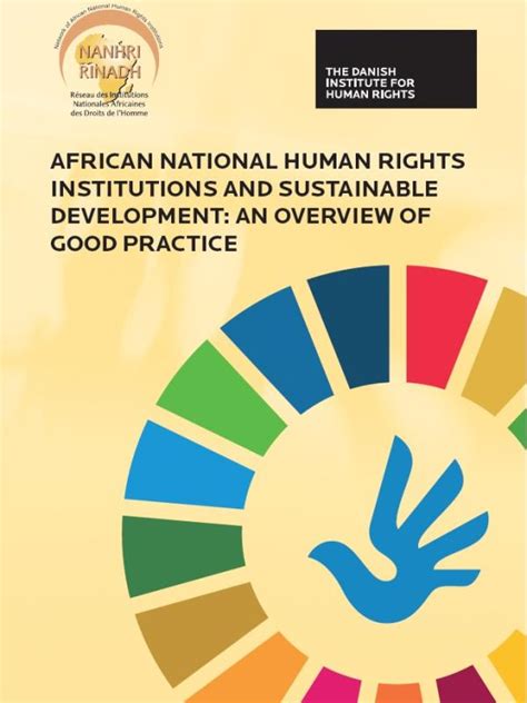 African National Human Rights Institutions And Sustainable Development An Overview Of Good