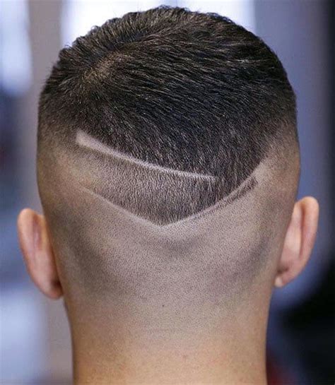 Cool V Shaped Neckline Haircuts For Men In Fade Haircut Mens