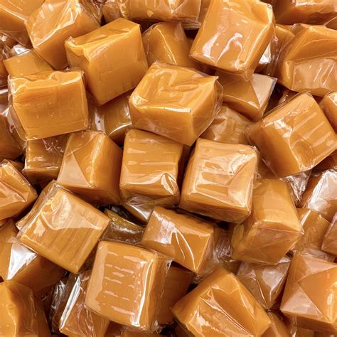 Buy Classic Vanilla Caramel Squares Candy Individually Wrapped 2