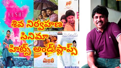 Director Shiva Nirvana All Movie Hits And Flops List Video