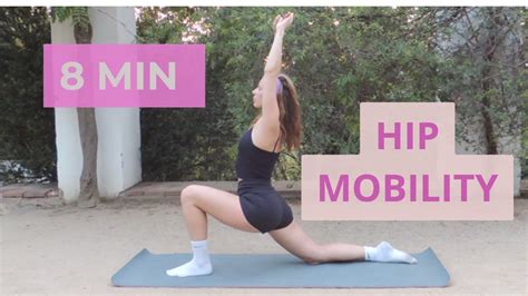 8 Min Hip Mobility Workout To Improve Hip Mobility Youtube