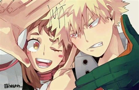 Katsuki Bakugou X Uraraka Ochako Boku No Hero Academia Boku No Hero Academia Anime Love