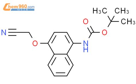 874133 66 1 Carbamic Acid 4 Cyanomethoxy 1 Naphthalenyl 1 1