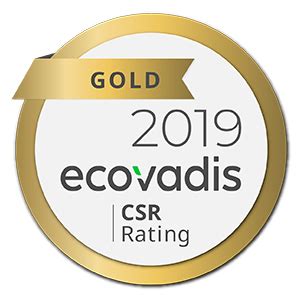 Rated by EcoVadis in GOLD category for second consecutive year - PI ...