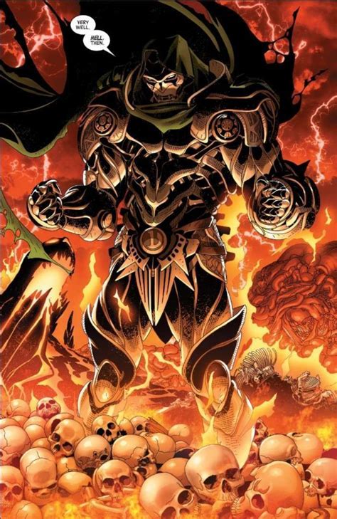 Marvel Reveals Hellish New Armor For Doctor Doom Marvel Art Doctor