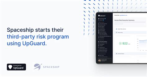 Spaceship Starts Their Third Party Risk Program Using Upguard Upguard