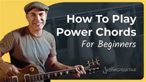 Rock Power Chords & Techniques for Beginners | JustinGuitar.com