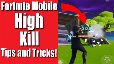 How To Get HIGH KILL Games In Fortnite Mobile Season 4 YouTube