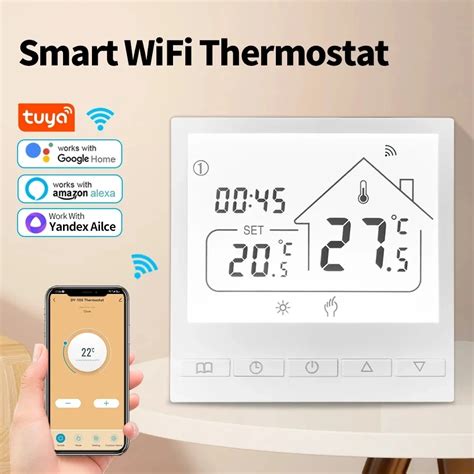 Tuya Wifi Smart Thermoandretemperature Contrmat Rielle Chauffage Au Sol