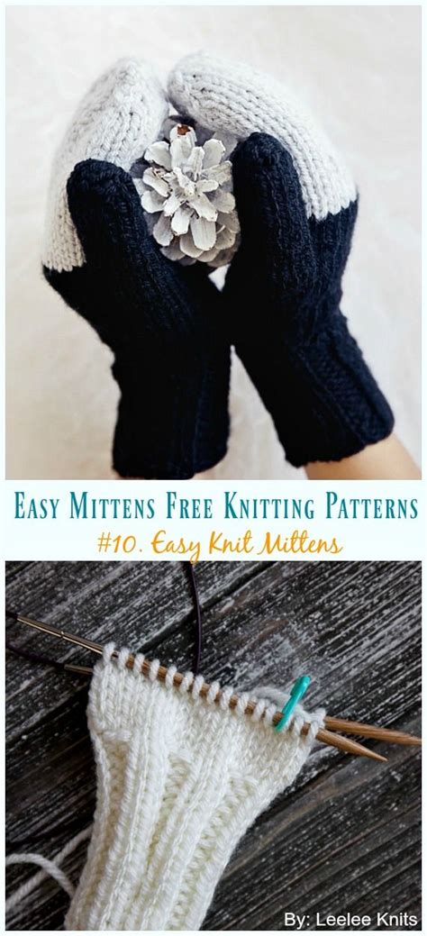 Quick Easy Mittens Free Knitting Patterns Artofit