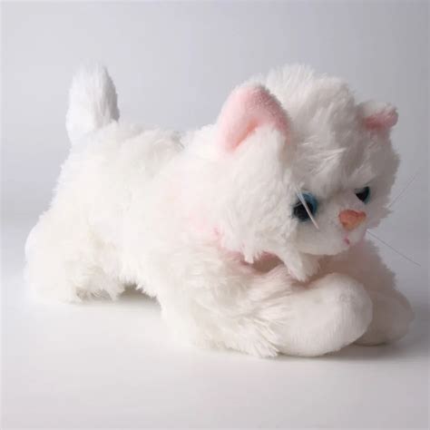 1PC Plush Doll Soft White Cat Stuffed Dolls Toy Brinquedos Christmas Birthday Gifts For Children ...