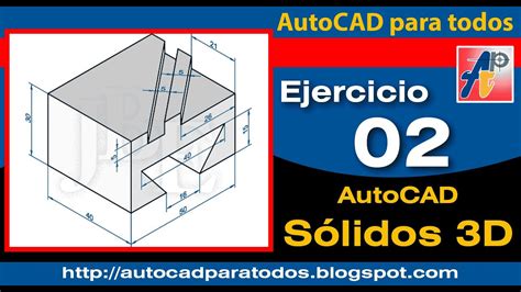 Autocad D Ejercicio Youtube