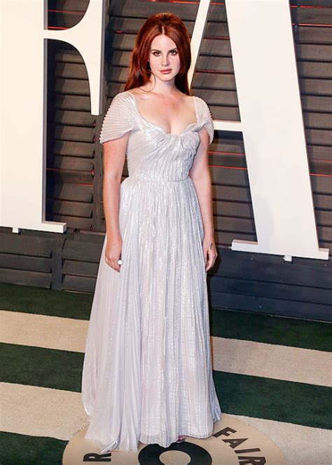 Nfr Lana Del Rey Attends The 2016 Vanity Fair Oscar