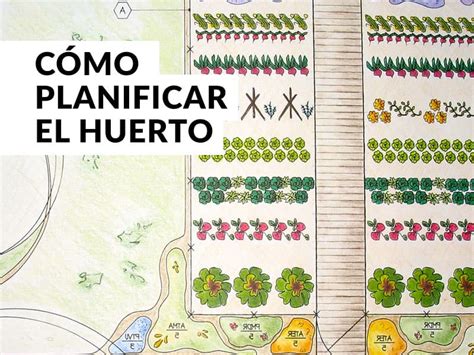 Cómo Planificar El Huerto Plantea En Verde