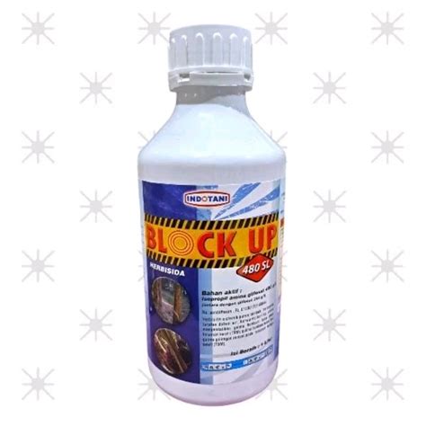 Jual Herbisida Block Up 480 Sl 1 Liter Shopee Indonesia