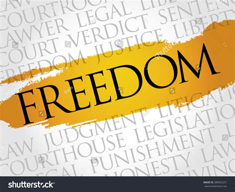 Freedom Word Cloud Concept Stock Illustration Shutterstock