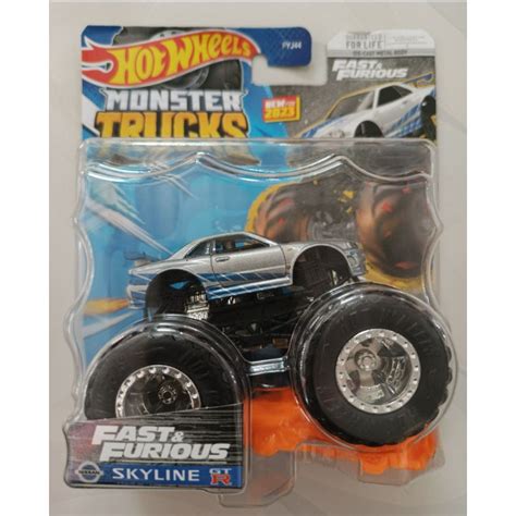 Hot Wheels Monster Trucks Fast Furious Nissan Skyline R Shopee Malaysia