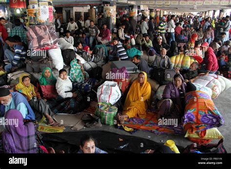 Jammu Indian Controlled Kashmir 20th Mar 2016 Stranded Passengers