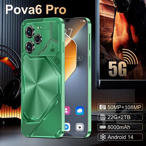 New Smartphone Pova 6 Pro Unlocks High Definition Screen With A Gearbest