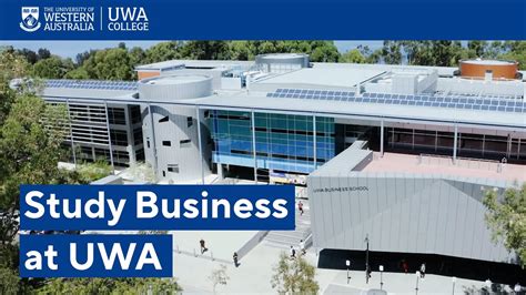 Study Business At Uwa Into Youtube