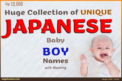 12000 Japanese Baby Boy Names With Meaning