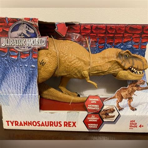 Hasbro Toys 25 Nib Hasbro Jurassic World Chomping Jaws Tyrannosaurus Rex Trex Figure Park